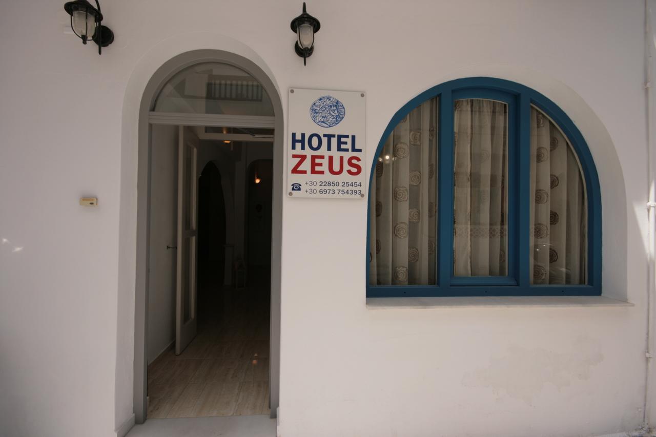 Hotel Zeus Naxos City Eksteriør bilde