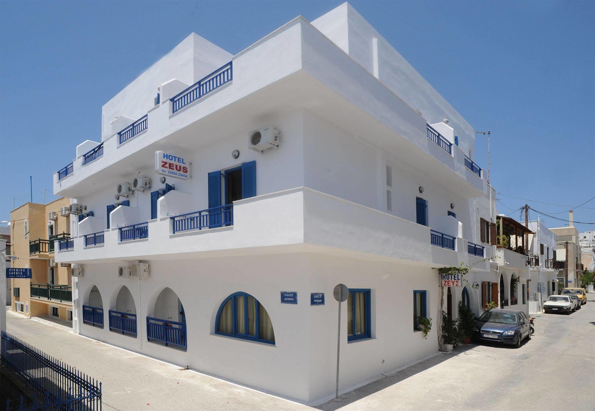 Hotel Zeus Naxos City Eksteriør bilde